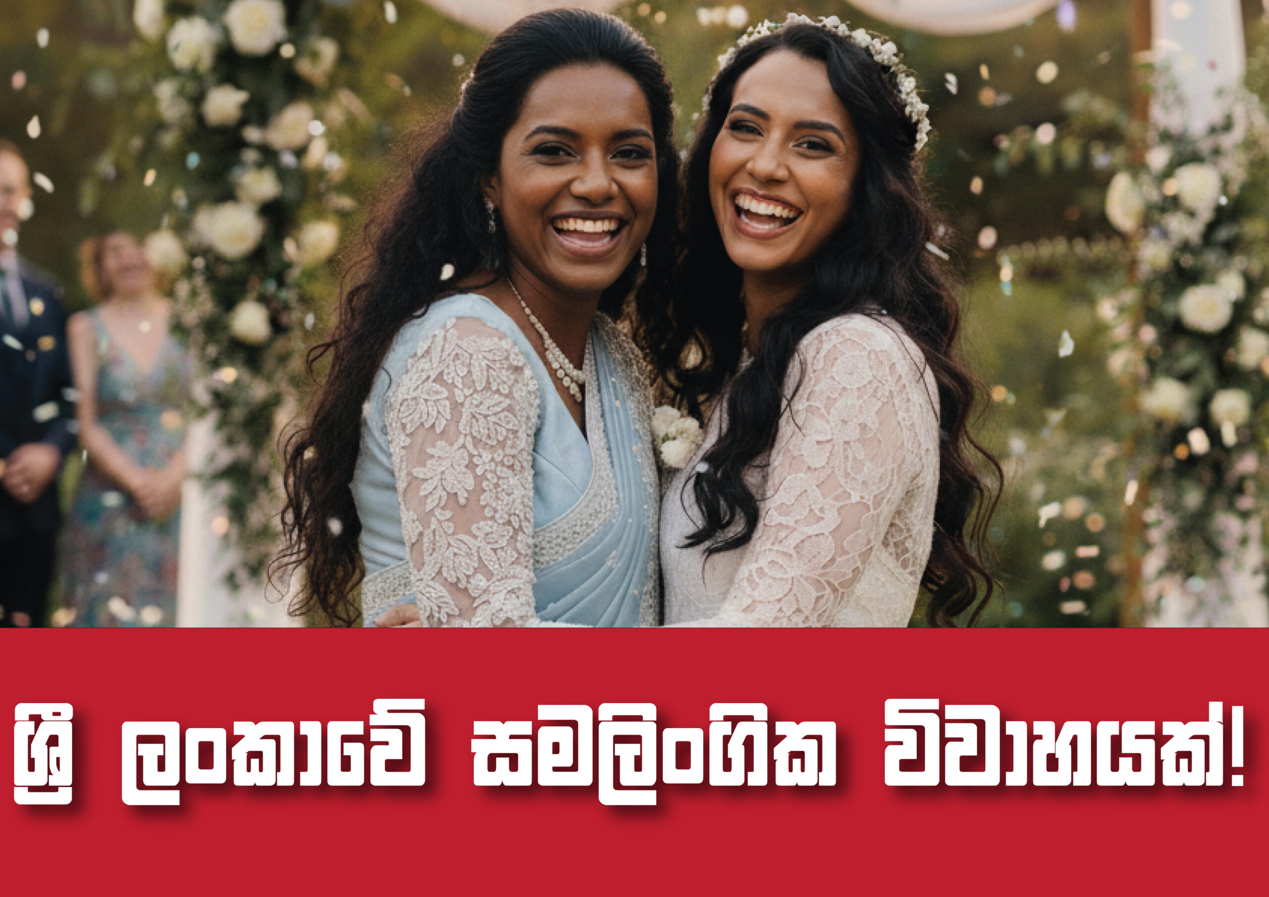 ශ්‍රී ලංකාවේ සමලිංගික විවාහයක්!