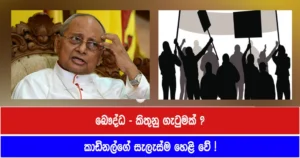 බෞද්ධ – කිතුනු ගැටුමක් ? කාඩිනල්ගේ සැලැස්ම හෙළි වේ !